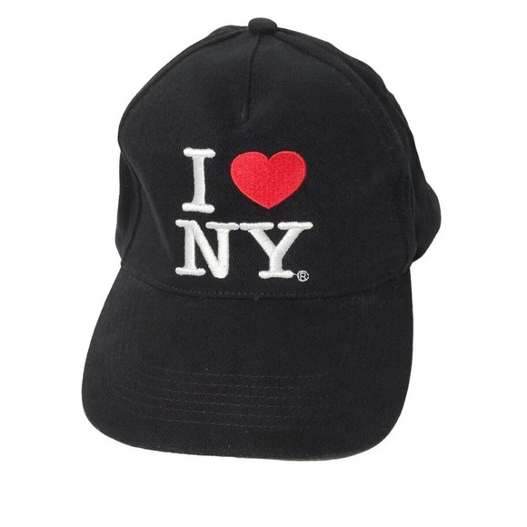 I Love NY by City Merchandise Baseball Trucker Cap Hat Adult One Size Strap Back - Picture 1 of 5